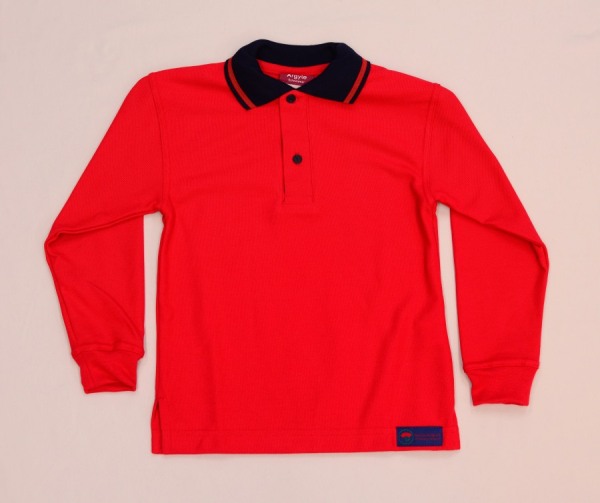 Bucklands Beach Primary Long Sleeve Polo - John Russell Schoolwear